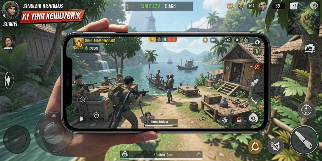 Screenshot utama 34R menampilkan gameplay Simulation yang seru.