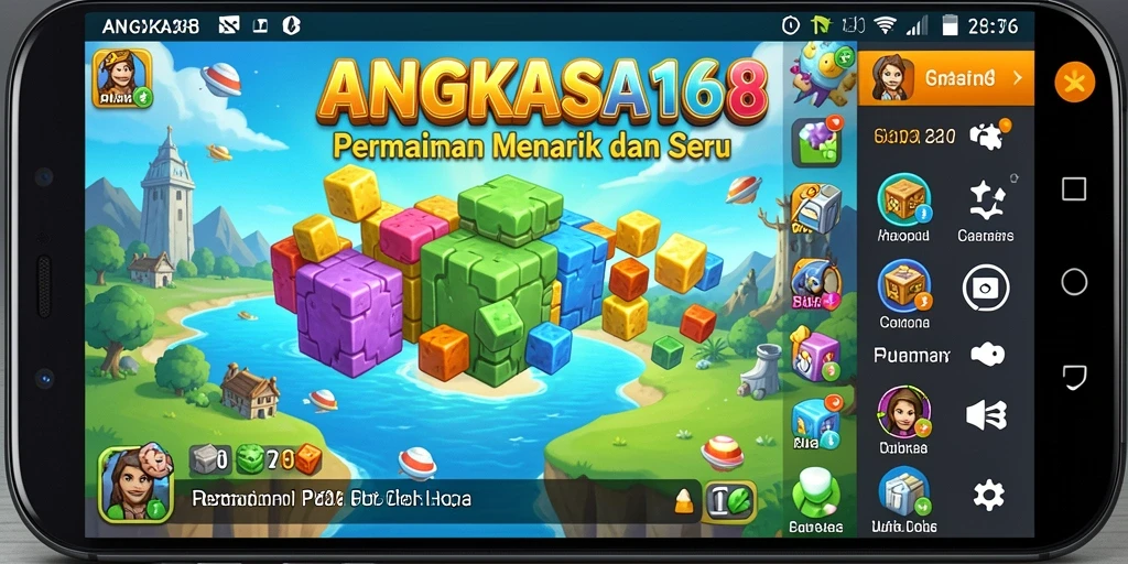 Screenshot dari gameplay ANGKASA168 yang seru dan menantang.