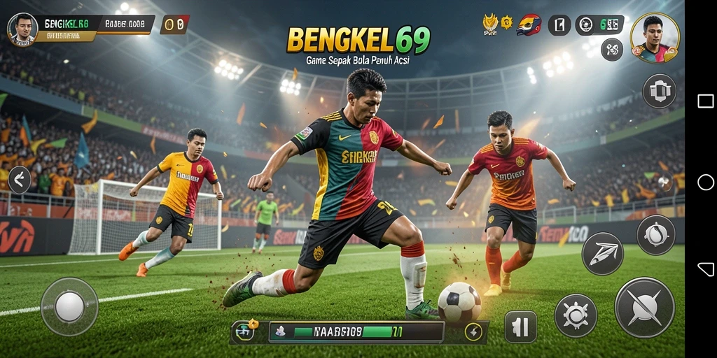 Gameplay BENGKEL69 yang seru dengan tindakan di lapangan.