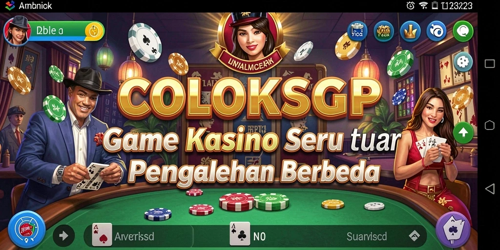 Tampilan gameplay COLOKSGP yang memukau dan penuh aksi Kasino.