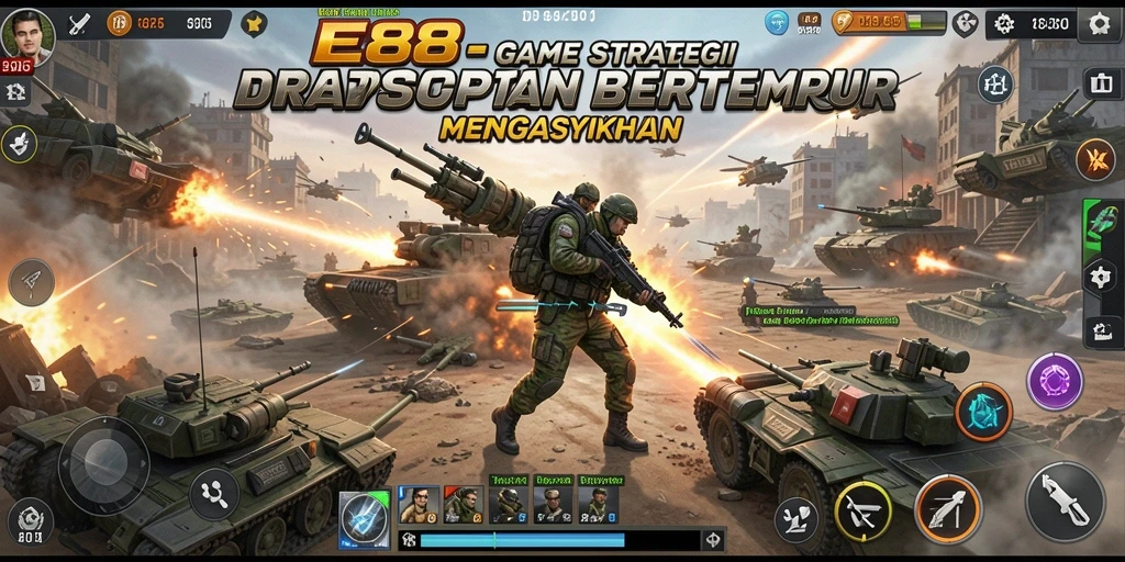 Gameplay mendebarkan di dunia E88 yang penuh strategi.