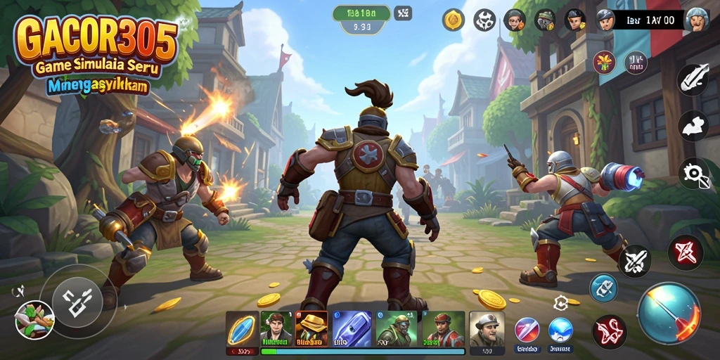 Tampilan gameplay menarik dari GACOR305 yang penuh strategi.