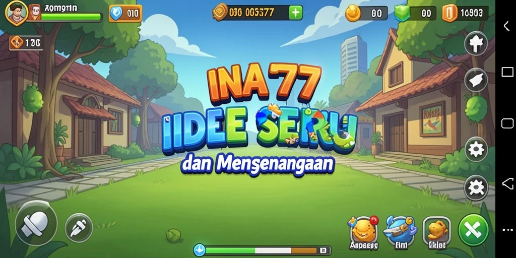 Screenshot gameplay INA777 menunjukkan elemen Idle yang seru dan interaktif.