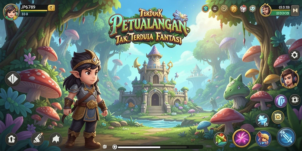 Gameplay seru di dunia petualangan JP6789.
