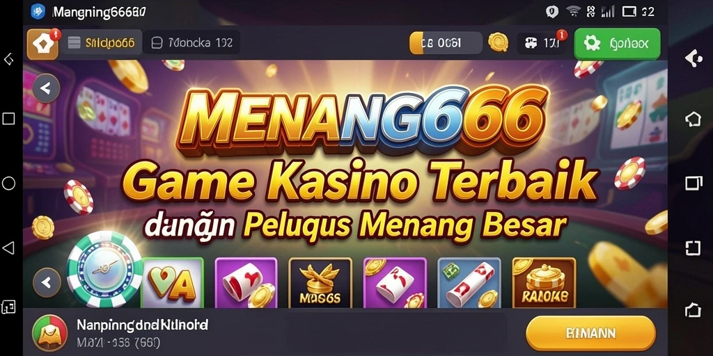 Tampilan menarik dalam MENANG666 yang menampilkan permainan Kasino yang menyenangkan.