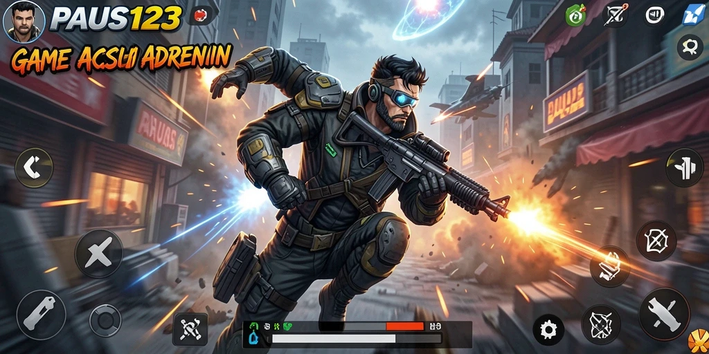 Tampilan mengesankan dari gameplay seru PAUS123.