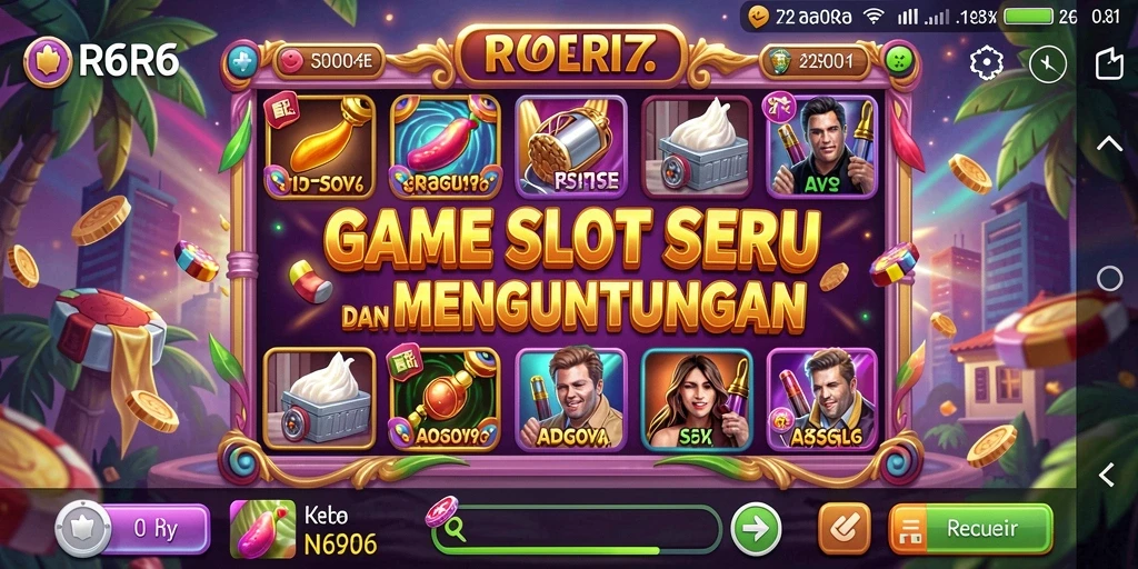 Tampilan gamplay menarik dari R6R6 dengan efek visual menawan.