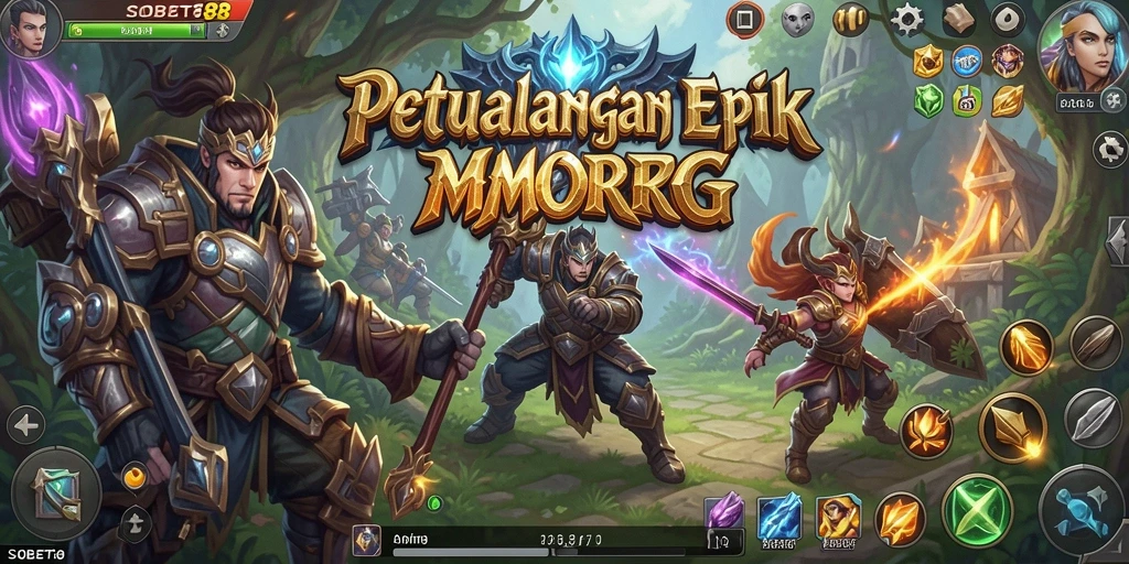 Gameplay seru di dunia fantasi SOBET88 yang menggugah semangat.