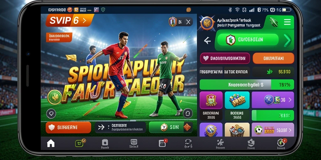 Tampilan screenshot gameplay Sportsbook SVIP6 yang menarik dan interaktif.
