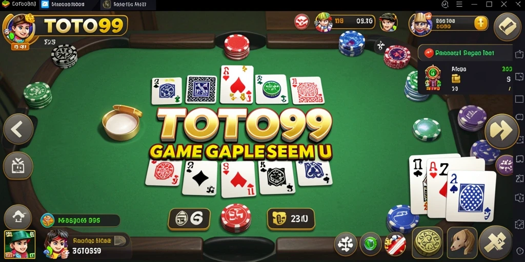 Tampilan gameplay seru TOTO99 dengan antarmuka yang menarik.