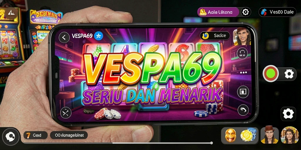 Tampilan gameplay VESPA69 yang menarik dan penuh aksi dalam permainan Domino.