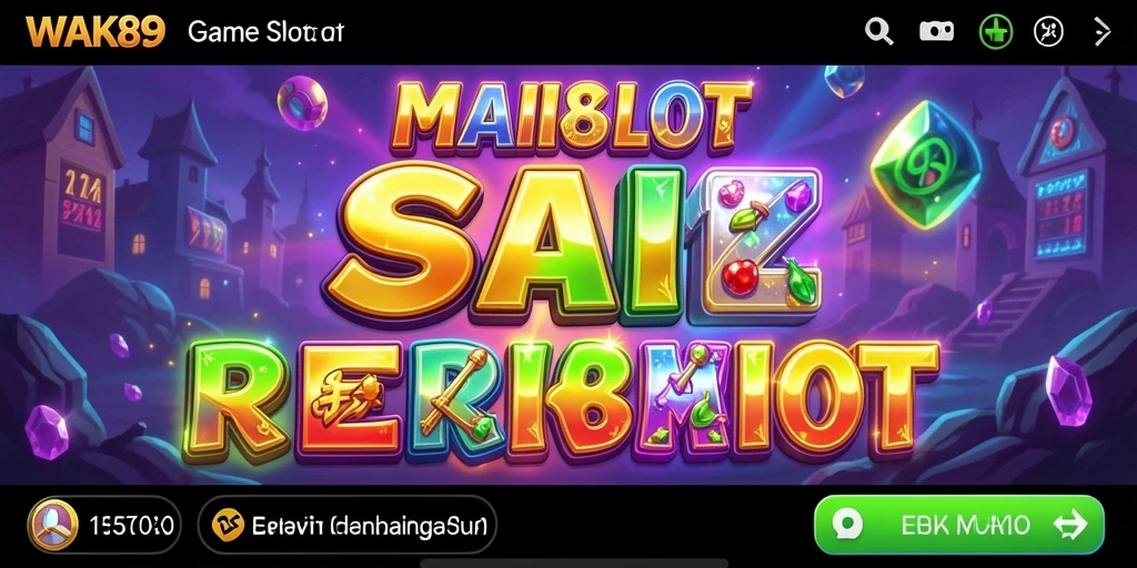 Screenshot gameplay WAK89 menampilkan pengalaman Slot yang memukau.
