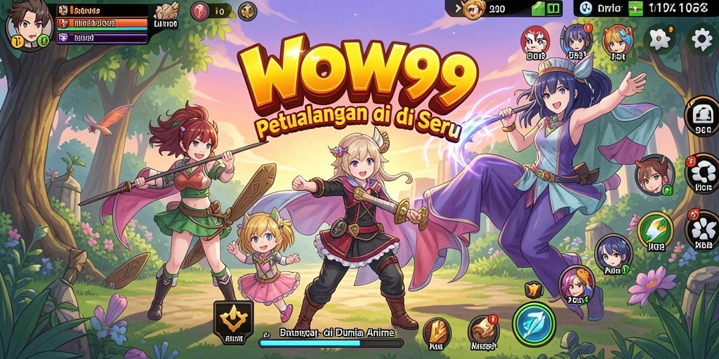 Tampilan menawan dari gameplay WOW99 yang penuh aksi dan petualangan.